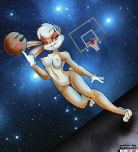 Rating: Explicit Score: 0 Tags: anthro ball_(object) barefoot basketball basketball_hoop breasts digimortal dutch_angle female female_only front_view fur furry furry_breasts furry_ears gloves lola_bunny looney_tunes mammal nude orange_fur rabbit rule34 solo space_jam straight_hair tagme tektonix walking User: bunchy7s