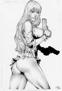 Rating: Explicit Score: 0 Tags: 1girls 2010 ass big_ass birds_of_prey blackhawks dc dc_comics fabio female female_only gun lady_blackhawk monochrome rule34 sketch skirt solo tagme weapon zinda_blake User: bunchy7s