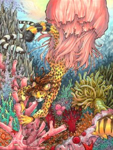 Rating: Questionable Score: 0 Tags: ambient_coral ambient_fish ambient_sealife ambient_starfish ambiguous_gender anthozoan anthro aquatic asterozoan brain_coral cheetah cnidarian coral duo_focus e621 echinoderm elapid_(snake) feet_first felid feline fish group jellyfish kibacheetah male male/ambiguous mammal medusozoan nude organ_pipe_coral pain psychoseby reptile scalie sea_anemone sea_snake snake starfish struggling swimming tentacles traditional_media_(artwork) underwater vore water User: bunchy7s