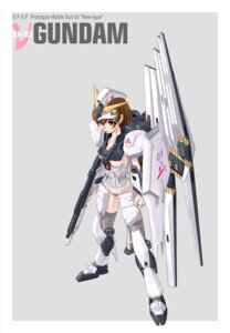Rating: Questionable Score: 0 Tags: 1girls 2007 boots breasts brown_hair char's_counterattack female gundam human light-skinned_female light_skin mecha_musume nu_gundam rule34 short_hair solo ugai_yuichi weapon User: bunchy7s