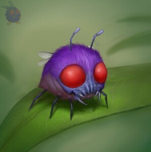 Rating: Safe Score: 0 Tags: ambiguous_gender arthropod detailed detailed_background e621 feral generation_1_pokemon insect nintendo pokemon pokemon_(species) realistic red_eyes solo soupandbutter venonat what_has_science_done User: bunchy7s