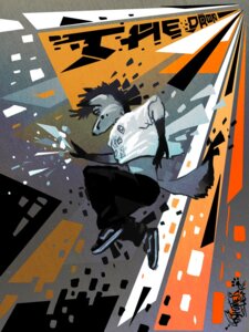 Rating: Safe Score: 0 Tags: 3:4 abstract_background anthro biped black_body black_fur black_hair bottomwear canid canine clothed clothing e621 footwear fox fully_clothed fur gloves_(marking) grey_body grey_fur hair jumping male mammal markings pants shirt shoes short_hair side_view signature sligar sligarthetiger sneakers solo t-shirt tail topwear User: bunchy7s
