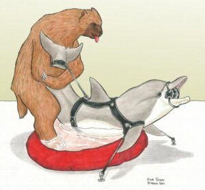 Rating: Explicit Score: 0 Tags: 2001 aquatic ball_gag bdsm black_eyes blue_eyes bondage bound cetacean dolphin dominant dominant_male duo e621 female female_penetrated feral feral_on_feral gag gagged ground_sloth harness inside interspecies kiddie_pool male male/female male_penetrating male_penetrating_female mammal oceanic_dolphin penetration pilosan prehistoric_species scan sex simple_background sloth strega submissive submissive_female tail tail_bondage tail_grapple tail_hug tail_tied tied_down tongue tongue_out toothed_whale what why xenarthran User: bunchy7s