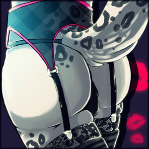 Rating: Questionable Score: 0 Tags: 1:1 abstract_background anthro black_border border butt clothed clothing crossdressing e621 felid femboy garter_straps legwear leopard leopard_spots lingerie low_res male mammal oneeyeddoe pantherine panties simple_background snow_leopard solo spots stockings tail thong underwear User: bunchy7s