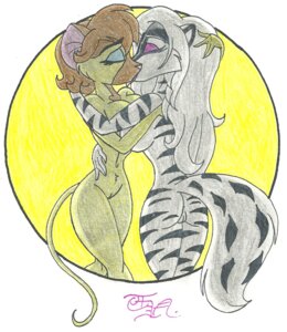 Rating: Explicit Score: 0 Tags: anthro betty_goldblum circle duo e621 female female/female hi_res hybrid kissing mammal mouse murid murine pleasure_bon_bon rodent toddrogue69 traditional_media_(artwork) zig_zag User: bunchy7s
