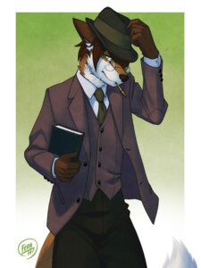 Rating: Safe Score: 0 Tags: 2014 3:4 5_fingers abstract_background accessory anthro arms_bent biped book bottomwear brown_body brown_fur brown_hair canid canine classy clothed clothing collared_shirt dress_shirt e621 eyewear fedora feralise fingers fox fritz_(syphon) front_view fully_clothed fur gentleman glasses green_eyes hair hat headgear headwear holding_book holding_object humanoid_hands inner_ear_fluff looking_at_viewer male mammal mouth_hold necktie object_in_mouth orange_body orange_fur pants pen pen_in_mouth pince-nez portrait raised_arm shirt short_hair signature solo standing suit three-quarter_portrait topwear tuft vest white_body white_fur writing_utensil writing_utensil_in_mouth User: bunchy7s
