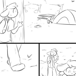 Rating: Safe Score: 0 Tags: 1:1 2013 anthro backpack bottomwear bovid camp campsite caprine clothed clothing collared_shirt comic crouching domestic_sheep duo e621 ellipsis female footwear forest fully_clothed furniture gesture hand_gesture male mammal monochrome open_clothing open_mouth open_shirt open_topwear outside pants picnic_table plant raised_finger raised_index_finger sheep shirt shoes shorts sky slypon smile standing table tent tom_(ehs) topwear tree undershirt User: bunchy7s