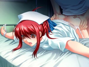 Rating: Explicit Score: 0 Tags: 1boy 1girls ambiguous_penetration anal ass ass_grab bed bent_over bondage bottomless bound bound_wrists braid breasts brown_eyes clothes_lift dress_lift empty_eyes female forced forced_exposure forced_sex game_cg garter_belt helpless innocent_blue kinmedai_pink male medium_breasts nurse nurse_cap nurse_uniform open_mouth outstretched_arm penile_penetration penis rape red_hair rule34 saeki_nozomi scared sex source_request spread_arms tears tied_down tied_to_bed uniform User: bunchy7s