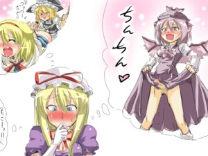 Rating: Explicit Score: 0 Tags: 1futa 1girls blue_eyes blush dialogue dubious_consent female futa_on_female futa_sans_balls futadom futanari gloves hat highres imagining intersex light-skinned_female light-skinned_futa light_skin marisa_kirisame mystia_lorelei penis rule34 short_hair tears touhou translated tsuki_wani yukari_yakumo User: bunchy7s