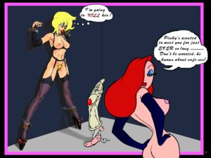 Rating: Explicit Score: 0 Tags: amblin_entertainment animaniacs areola arm_gloves blonde_hair breasts chained_ankles chained_to_wall chained_wrists condom cool_world crossover disney english_text female garter_belt garter_straps hair_over_one_eye holli_would jessica_rabbit long_hair long_red_hair nipples paramount_pictures pinky pinky_(warner_brothers) pinky_and_the_brain pussy ralph_bakshi red_hair rule34 short_blonde_hair short_hair sideboob speech_bubble stockings straight_hair tb text thought_bubble warner_bros warner_brothers what who_framed_roger_rabbit User: bunchy7s
