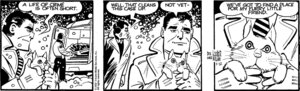 Rating: Safe Score: 0 Tags: base_one_layout black_and_white black_eyes comic detective dialogue dick_tracy dick_tracy_(franchise) e621 earmuffs english_text feral group human insane male mammal monochrome one_row_layout snow speech_bubble spiral spiral_eyes text three_frame_image unknown_artist User: bunchy7s