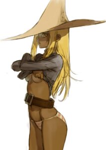 Rating: Explicit Score: 0 Tags: belt black_mage black_mage_(fft) blonde_hair branch_(artist) branch_(blackrabbits) breasts dark-skinned_female dark_skin female female_only final_fantasy final_fantasy_tactics final_fantasy_tactics_(original) hat human long_hair panties profile rule34 simple_background sketch solo striped striped_panties underboob underwear undressing yellow_eyes User: bunchy7s