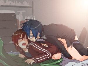 Rating: Explicit Score: 0 Tags: 2boys anal bed_sheet bitte blue_eyes blue_hair blue_nail_polish bottomless bottomless_male boy_rape breath doggy_style double_vertical_stripe femboy forced_yaoi gay girly glasses gym gym_storeroom looking_back male male_only malesub multiple_boys multiple_males nail_polish original rape red_hair rule34 saliva school schoolboy sex sheet_grab sheets storeroom straight_hair student sweat track_jacket track_suit yaoi User: bunchy7s