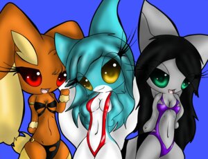 Rating: Questionable Score: 0 Tags: anthro bikini breasts canid canine canis chibi clothed clothing e621 female frost_wolf generation_4_pokemon group lagomorph lexi_(neronova) lopunny mammal misfrost neronova nintendo pokemon pokemon_(species) procyonid raccoon skimpy swimwear two-piece_swimsuit wolf User: bunchy7s