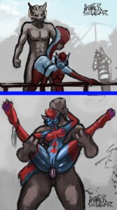 Rating: Explicit Score: 0 Tags: alien ally_(alxias) alxias anal anal_penetration animal_genitalia anthro breasts canid canine canis demon dominant duo e621 erection female genital_slit genitals group halo_(series) horn hybrid interspecies larger_dom larger_male male male/female mammal microsoft nipples nude penetration penis sangheili sex size_difference sligarthetiger smaller_female vulva wolf xbox_game_studios User: bunchy7s