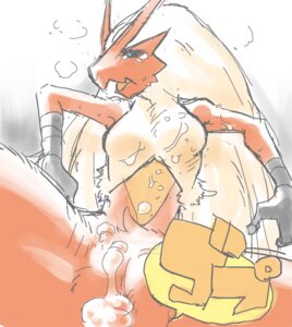 Rating: Explicit Score: 0 Tags: 2010 anthro anthrofied avian bird blaziken blue_eyes bodily_fluids breasts chest_tuft claws cum e621 female fur generation_3_pokemon genital_fluids looking_at_viewer nintendo non-mammal_breasts nude orange_body orange_fur pokemon pokemon_(species) pokemorph shira_negi solo tuft User: bunchy7s