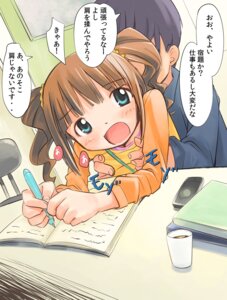 Rating: Explicit Score: 0 Tags: blue_eyes breast_grab breasts brown_hair female idolmaster kanikani raglan_sleeves rule34 solo takatsuki_yayoi text tied_hair translated translation_request twintails User: bunchy7s