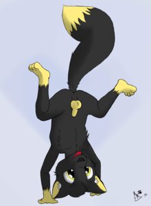 Rating: Explicit Score: 0 Tags: anthro birthday canid canine dipstick_tail e621 fox genitals gift gloves_(marking) happy hi_res leg_markings majikmunki male mammal markings nude penis playful pose simple_background socks_(marking) solo tae_(ttfox) tail tail_markings upside_down young young_anthro young_male User: bunchy7s