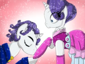 Rating: Safe Score: 0 Tags: 4:3 crossgender duo e621 equid equine eyes_closed female feral friendship_is_magic fur hasbro horn male mammal my_little_pony mythological_creature mythological_equine mythology rarity_(mlp) square_crossover thepurplemaniac unicorn white_body white_fur User: bunchy7s