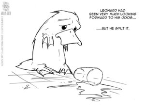 Rating: Safe Score: 0 Tags: 2006 accident beak biped black_and_white black_sclera conditional_dnp daww despair digital_drawing_(artwork) digital_media_(artwork) disappointed e621 english_text feet feral flippers front_view frown full-length_portrait fur glass jollyjack leonard_(sequential_art) line_art lol_comments male mammal membrane_(anatomy) monochrome monotreme platypus portrait puddle sad simple_background solo spill standing text three-quarter_view toes toony webbed_feet User: bunchy7s Rating: Safe Score: 0 Tags: 2006 accident beak biped black_and_white black_sclera conditional_dnp daww despair digital_drawing_(artwork) digital_media_(artwork) disappointed e621 english_text feet feral flippers front_view frown full-length_portrait fur glass jollyjack leonard_(sequential_art) line_art lol_comments male mammal membrane_(anatomy) monochrome monotreme platypus portrait puddle sad simple_background solo spill standing text three-quarter_view toes toony webbed_feet User: bunchy7s