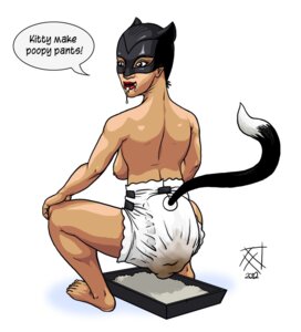 Rating: Explicit Score: 0 Tags: 2012 batman_(series) bodily_fluids catwoman clothed clothing dc_comics derp_eyes dialogue diaper diaper_fetish drooling e621 english_text feces female furdawg hi_res human litter_box mammal mental_regression nude pooping saliva scatplay simple_background soiled_diaper soiling soiling_diaper solo species_in_dialogue species_name_variant speech_bubble text topless unclean_diaper used_diaper using_diaper wearing_diaper white_background white_diaper User: bunchy7s