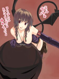 Rating: Explicit Score: 0 Tags: braid braids breasts demon demon_girl female gloves kabocha kimi_kiss mizusawa_mao rule34 solo tail tongue translated twin_braids wings User: bunchy7s