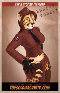 Rating: Safe Score: 0 Tags: 2009 amber_eyes anthro black_nose brown_hair cheetah clothing dr_steel e621 english_text felid feline female hair hat headgear headwear keshacarami mammal poster poster_template propaganda propaganda_poster solo tail text uniform url User: bunchy7s Rating: Safe Score: 0 Tags: 2009 amber_eyes anthro black_nose brown_hair cheetah clothing dr_steel e621 english_text felid feline female hair hat headgear headwear keshacarami mammal poster poster_template propaganda propaganda_poster solo tail text uniform url User: bunchy7s