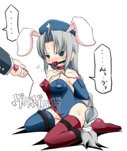 Rating: Explicit Score: 0 Tags: 1girls angry animal_ears arm_behind_back arms_behind_back ball_gag blue_eyes blush bondage boots bound bound_arms bound_legs braid breasts bunny_ears bunnysuit cleavage eirin_yagokoro female frogtie gag gagged grey_hair hat humiliation japanese_text jpg kneeling leotard long_hair medium_breasts nipple_vibrator noya noya_makoto red_ball_gag reisen_udongein_inaba rule34 silver_hair slave solo tail text thigh_boots thighhighs tied_up touhou very_long_hair vibrator vibrator_cord vibrator_on_nipple vibrator_under_clothes zettai_ryouiki User: bunchy7s