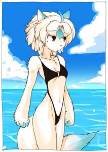 Rating: Questionable Score: 0 Tags: 2010 anthro biped black_sling_bikini blue_ear_tips blue_ears blue_eyes blue_fingers blue_sky blue_tail_tip breasts canid canine canis clothed clothing cloud day dipstick_ears dipstick_tail e621 ear_markings female fingerless_(marking) fur fur_markings hair japanese_description kazuhiro kemono luel_koforia_(kinoayuri) mammal markings mole_(marking) multicolored_ears navel one-piece_swimsuit outside sea skimpy sky slim sling_bikini solo standing swimwear tail tail_markings tight_clothing water white_body white_hair wolf User: bunchy7s