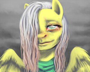 Rating: Safe Score: 0 Tags: 5:4 bodily_fluids clothing creepy e621 elderly equid equine feathered_wings feathers female feral fluttershy_(mlp) friendship_is_magic fur green_eyes grey_hair hair hair_over_eye hasbro long_hair looking_at_viewer mammal my_little_pony mythological_creature mythological_equine mythology one_eye_obstructed pegasus sad scarf scark simple_background smile solo tears wings xxkatrynaxx yellow_body yellow_feathers yellow_fur User: bunchy7s