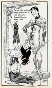 Rating: Explicit Score: 0 Tags: 1boy 1girls ankles_tied archie_comics balls ballsack bdsm bdsm_gear body_hair bondage breasts chest_hair cock_ring corset curved_penis dangling_balls dangling_testicles erect_nipples female foreskin garters hairy half-erect hand_on_hip harness head_thrown_back holding_object human imminent_fellatio large_breasts long_gloves low_hanging_balls male male_pubic_hair monochrome mostly_nude nipples on_knees penis puberty pubic_hair reggie_mantle retracted_foreskin rule34 scrotum straight tagme testicles thighhighs tied_wrists torn_stockings uncircumcised uncut veiny_penis veronica_lodge whip whip_marks User: bunchy7s