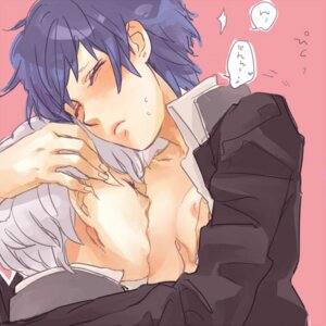 Rating: Questionable Score: 0 Tags: 1boy 1girls blue_hair blush breast_grab breast_sucking breasts closed_eyes crossdressing female flat_chest fondling groping hug lowres male megami_tensei mhr narukami_yu nipples open_clothes open_shirt persona persona_4 purple_hair rule34 school_uniform seta_souji shirogane_naoto shirt short_hair straight tomboy white_hair User: bunchy7s