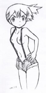 Rating: Explicit Score: 0 Tags: breasts female female_only human human_only looking_at_viewer misty_(pokemon) monochrome nintendo nipples pokemon rule34 solo standing suspenders tagme topless User: bunchy7s
