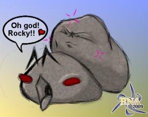 Rating: Explicit Score: 0 Tags: 2009 ambiguous_gender animate_inanimate blue_background blush blush_stickers dialogue duo e621 elemental_creature english_text eyes_closed gradient_background happy heart_symbol humor low_res male male/ambiguous mineral_fauna not_furry open_mouth rna_(artist) rock sex simple_background sparkles text tongue what yellow_background User: bunchy7s