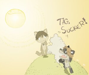 Rating: Explicit Score: 0 Tags: :3 anthro ayato big_head brown_hair day domestic_cat duo dust e621 empty_eyes english_text facial_markings felid feline felis fur grass grey_body grey_fur hair head_markings heart_symbol looking_at_another looking_back male mammal markings mask_(marking) nipples nude open_mouth outside plant procyonid raccoon running sky smile standing sun tail tan_body tan_fur text tongue toony white_eyes User: bunchy7s