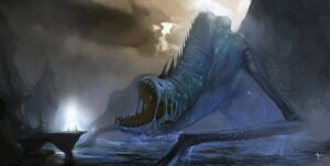 Rating: Safe Score: 0 Tags: amazing_background amphibian aquatic cheek_window cthulhu_mythos dagon_(h.p._lovecraft) deep_one_(h.p._lovecraft) deity detailed detailed_background e621 eldritch_abomination fish gaping_mouth h._p._lovecraft lovecraftian_(genre) male merfolk monster nightmare_fuel open_mouth outside solo split_form teeth velvetcat wallpaper water User: bunchy7s
