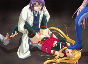 Rating: Explicit Score: 0 Tags: blonde_hair blush bodysuit bondage breasts censored closed_eyes cum cyclone erect_nipples fate_testarossa female human jail_scaglietti labcoat long_hair lyrical_nanoha mahou_shoujo_lyrical_nanoha_strikers male nipples no_panties numbers_(nanoha) open_mouth penis pussy rape rule34 sette sex spandex straight tears thighhighs tied_hair torn_clothes twintails vaginal User: bunchy7s
