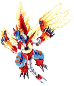Rating: Safe Score: 0 Tags: ambiguous_gender bandai_namco claws digimon digimon_(species) dragon e621 feral fire garmmon_(artist) horn machine mythological_creature mythological_scalie mythology open_mouth red_eyes robot scalie shoutmon_x3gm simple_background solo tail white_background wings User: bunchy7s