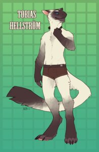 Rating: Safe Score: 0 Tags: anthro black_body black_fur blue_eyes borelian bulge claws clothing collar digitigrade e621 fur green_background hi_res looking_at_viewer male mammal pawpads paws simple_background snowskau solo text tobias_hellstrom underwear white_body white_fur User: bunchy7s Rating: Safe Score: 0 Tags: anthro black_body black_fur blue_eyes borelian bulge claws clothing collar digitigrade e621 fur green_background hi_res looking_at_viewer male mammal pawpads paws simple_background snowskau solo text tobias_hellstrom underwear white_body white_fur User: bunchy7s