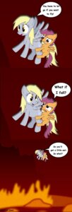 Rating: Safe Score: 0 Tags: christian_cerda comic cutie_mark derpy_hooves_(mlp) duo dustee400 e621 english_text equid equine feathered_wings feathers female feral fire flying friendship_is_magic grey_body grey_feathers hair hasbro hi_res mammal my_little_pony mythological_creature mythological_equine mythology orange_body orange_feathers pegasus quadruped scootaloo_(mlp) signature tail text warm_colors wings young young_feral User: bunchy7s