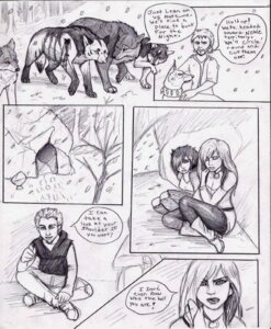 Rating: Safe Score: 0 Tags: ambiguous_gender canid canine canis clothed clothing comic coop_(wrng) dialogue digitigrade e621 english_text female feral fur graphite_(artwork) greyscale group human male mammal monochrome natsume_(wrng) natsumewolf oz_(wrng) quadruped rikku tail text traditional_media_(artwork) wolf wolf's_rain wolf's_rain_next_generation User: bunchy7s