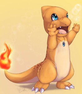 Rating: Safe Score: 0 Tags: blue_eyes bubble char_(character) charmander claws e621 fire flaming_tail freckles generation_1_pokemon jewelry lizard male necklace nintendo open_mouth orange_body orange_skin pokemon pokemon_(species) raised_arm reaching reptile scalie simple_background solo spots tail tartii teeth User: bunchy7s
