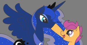Rating: Safe Score: 0 Tags: 2012 alpha_channel blue_hair boop crown cutie_mark duo e621 equid equine feathered_wings feathers female feral friendship_is_magic hair hasbro headgear hi_res horn long_hair mammal my_little_pony mythological_creature mythological_equine mythology pegasus princess_luna_(mlp) royalty scootaloo_(mlp) simple_background teal_eyes thoroclock transparent_background winged_unicorn wings young young_feral User: bunchy7s