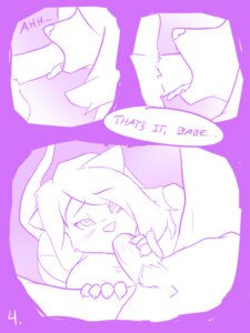 Rating: Explicit Score: 0 Tags: 2011 3:4 anthro balls blush bodily_fluids butt canid canine clothed clothing comic crossdressing deep_throat dialogue domestic_cat duo e621 english_text erection felid feline felis fellatio femboy fox genitals hydrogen male male/male male_penetrated male_penetrating male_penetrating_male mammal monochrome multiple_scenes nude oral oral_penetration penetration penile penis pubes purple_and_white saliva sex spread_legs spreading tail text tongue User: bunchy7s