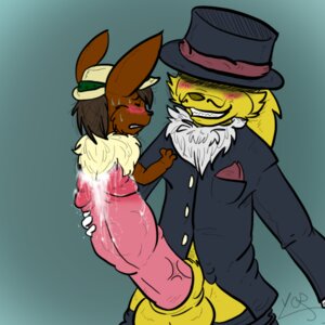 Rating: Explicit Score: 0 Tags: anthro anthro_only balls blush brown_nose closed_eyes cock_vore cum eevee eeveelution empa furry furry_only hat hyper jolteon male nintendo penis pokemon pokemon_(species) rule34 suit vore ycr User: bunchy7s