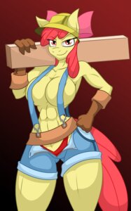 Rating: Questionable Score: 0 Tags: 2014 abs accessory amber_eyes anthro anthrofied apple_bloom_(mlp) armor big_breasts biped bottomwear bow_(feature) bow_accessory bow_ribbon breasts clothed clothing digital_media_(artwork) e621 earth_pony equid equine female friendship_is_magic gloves hair hair_accessory hair_bow hair_ribbon handwear hard_hat hasbro headgear helmet hi_res horse jrvanesbroek looking_at_viewer mammal my_little_pony navel panties pony red_hair ribbons shorts skimpy smile solo standing thong underwear wood User: bunchy7s Rating: Questionable Score: 0 Tags: 2014 abs accessory amber_eyes anthro anthrofied apple_bloom_(mlp) armor big_breasts biped bottomwear bow_(feature) bow_accessory bow_ribbon breasts clothed clothing digital_media_(artwork) e621 earth_pony equid equine female friendship_is_magic gloves hair hair_accessory hair_bow hair_ribbon handwear hard_hat hasbro headgear helmet hi_res horse jrvanesbroek looking_at_viewer mammal my_little_pony navel panties pony red_hair ribbons shorts skimpy smile solo standing thong underwear wood User: bunchy7s