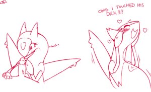Rating: Explicit Score: 0 Tags: blush claws conditional_dnp digital_drawing_(artwork) digital_media_(artwork) disembodied_penis duo e621 english_text erection exed_eyes eyes_closed female feral generation_3_pokemon genitals heart_symbol human humanoid_genitalia humanoid_penis infatuation interspecies latias legendary_pokemon male male/female mammal monochrome nintendo open_mouth paws penis pokemon pokemon_(species) pokephilia shy simple_background smile solo_focus text white_background wings User: bunchy7s