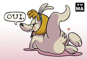 Rating: Explicit Score: 0 Tags: 2011 anthro blush butt butt_grab claudette_(rocko's_modern_life) dialogue e621 english_text female genitals hand_on_butt looking_at_viewer macropod mammal marsupial nickelodeon nude rocko's_modern_life solo tail text tvma vulva wallaby User: bunchy7s