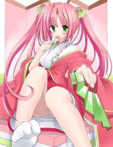 Rating: Explicit Score: 0 Tags: censored dango eating eating_dango eating_food fan female folding_fan food foreshortening green_eyes hair_ornament highres holding_dango holding_food holding_object japanese_clothes kimono long_hair no_panties off_shoulder original pinched_toes pinched_toes_in_socks pink_hair pussy rule34 solo suika_(kinokoh) tabi tied_hair toe_scrunch toes twintails wagashi User: bunchy7s