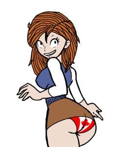 Rating: Explicit Score: 0 Tags: 1girls canada canadian_flag female kate_beaton panties rule34 tagme User: bunchy7s